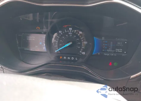 2019 Ford Fusion Hybrid Titanium z USA, uszkodzony, nr VIN 3FA6P0RUXKR118528